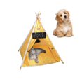 thumbnail image 1 of Tipi para mascotas, cama para perros y gatos, casas para mascotas con cojín grueso C, 1 of 5