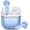 W53_Blue, variant on Wireless Bluetooth Earbuds Noise Cancelling in Ear Buds Deep Bass Stereo, 50H Playtime with Mics, LED Display, IPX7 Waterproof Earphones for iphone Android Laptop, Blue