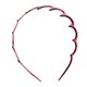 thumbnail image 3 of Diadema de plástico con dientes profundos Sunnimix Rojo Vino, 3 of 7