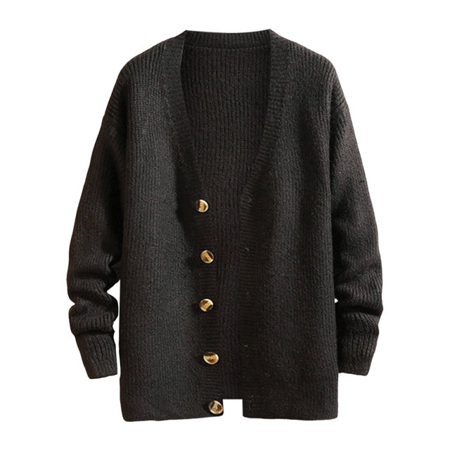 Manteau Cardigan en Tricot pour Hommes, Mode, Garde au Chaud