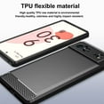 thumbnail image 3 of Case for Google Pixel 6 Case, Soft TPU Cover Compatible with Google Pixel 6 2021, Shockproof Anti-Fingerprint Phone Case Anti Scratch Protection Cover for Pixel 6 5G (Black), 3 of 7