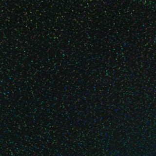 Siser Glitter HTV Iron On Heat Transfer Vinyl 10 x 12 1 Precut Sheet -  Black