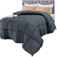 thumbnail image 1 of Comforters Queen Size All Season Duvet Insert Down Alternative Box Stitched Bed Comforter with Corner Tabs Machine Washable (), 1 of 8