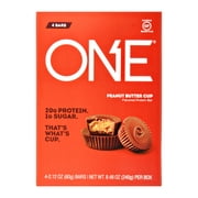 ONE Maple Peanut Butter Cup Protein Bar, 2.12 Oz., 4 Count