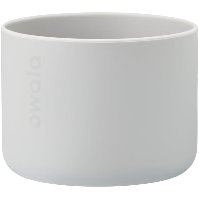 Bota de agua Owala, silicona antideslizante, 1,2 L, color gris