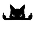 thumbnail image 3 of Letrero Esquina Puerta Metal para Gato Halloween Regalos Fiesta (gato Dedo), 3 of 4