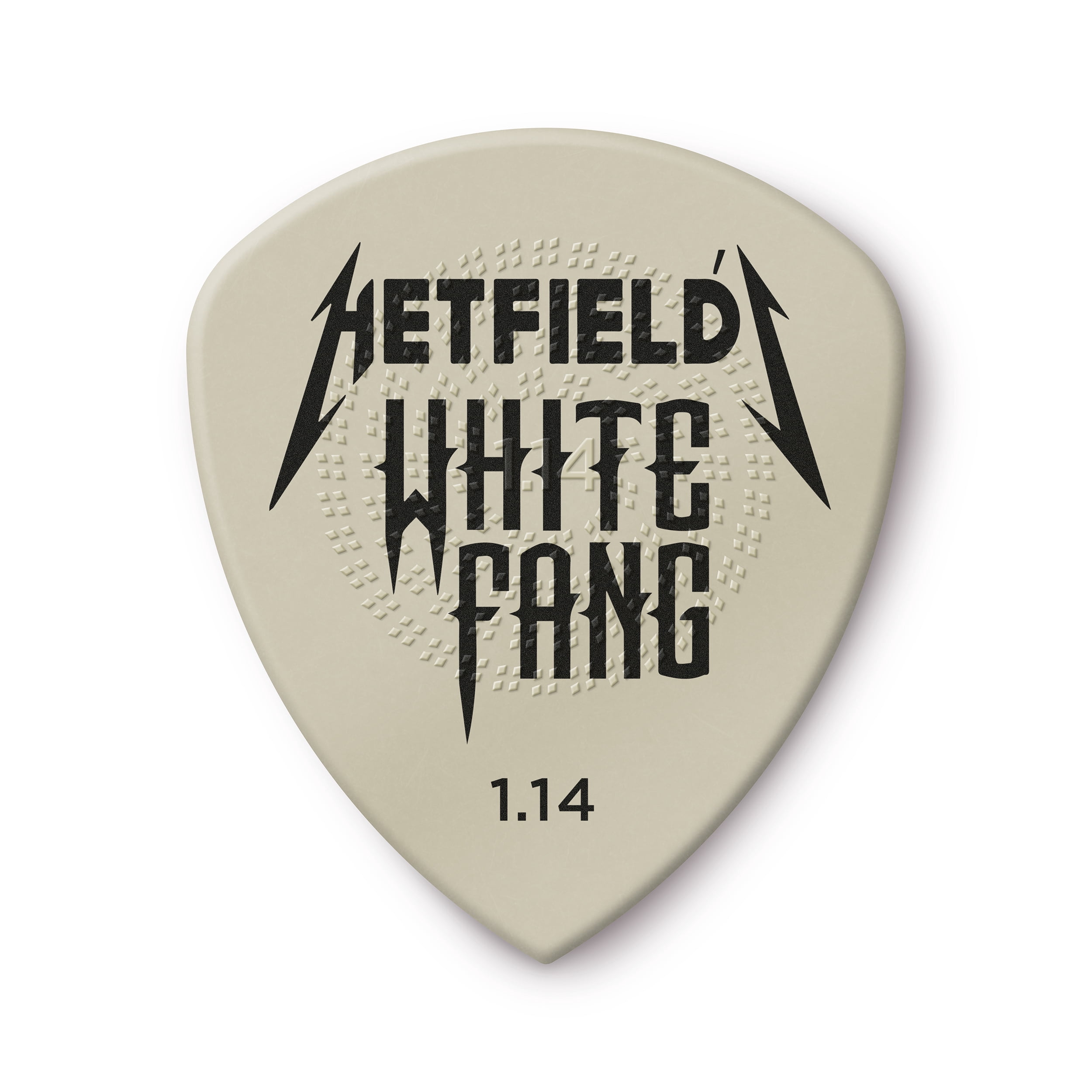 Dunlop Guitar PIcks White Fang 12 Picks Variety Pack James Hetfield