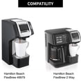 thumbnail image 4 of Matsuzay Taza de filtro de café, colador de té de malla fina, cesta de acero inoxidable, repuesto de pieza alternativa para FlexBrew 49979/2 Way Juegos de servir café y té Matsuzay HA000855-00B, 4 of 6