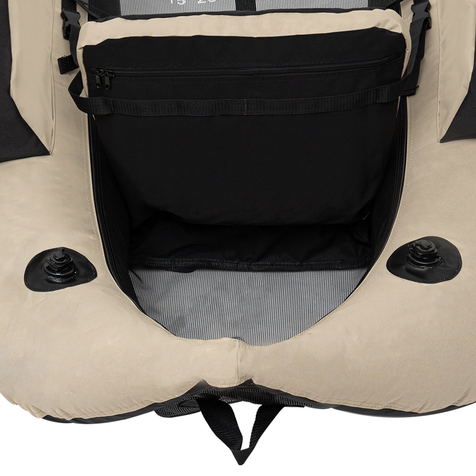 Dwellnix Portable Outdoor Fishing Boat Inflatable Fishing Boat W Storage Pocket 286 6lbs
