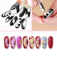 thumbnail image 3 of 8pcs Nail Brush Set,Lining Painting Flower Drawing Brush Glitter Rod Tools for Nail Salon and Home Use, 3 of 6