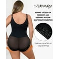 thumbnail image 2 of USEASY Plus Size Shapewear Bodysuits for Women Tummy Control Open Bust Body Shaper Bodysuit, 2 of 6
