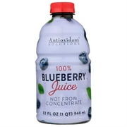 Antioxidant Solutions 100% Blueberry Juice Not from Concentrate