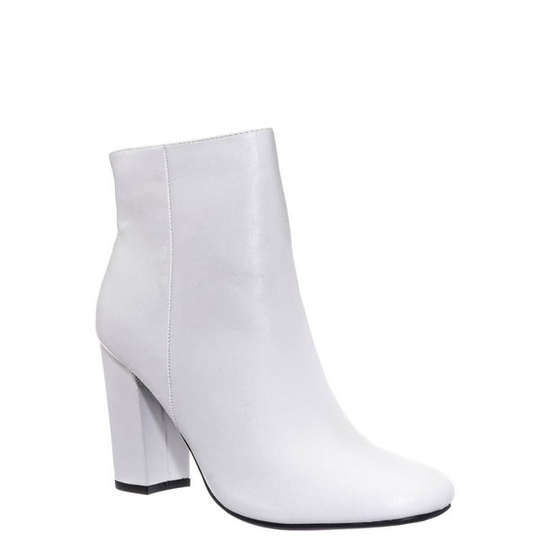 chunky ankle boots with dress