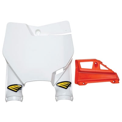 Ktm Number Plates - Cycra Stadium Number Plate White For TM, KTM