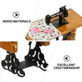 thumbnail image 2 of 1pc 1:12 Delicate Miniature Sewing Machine Model Doll House Decorative Ornament, 2 of 6