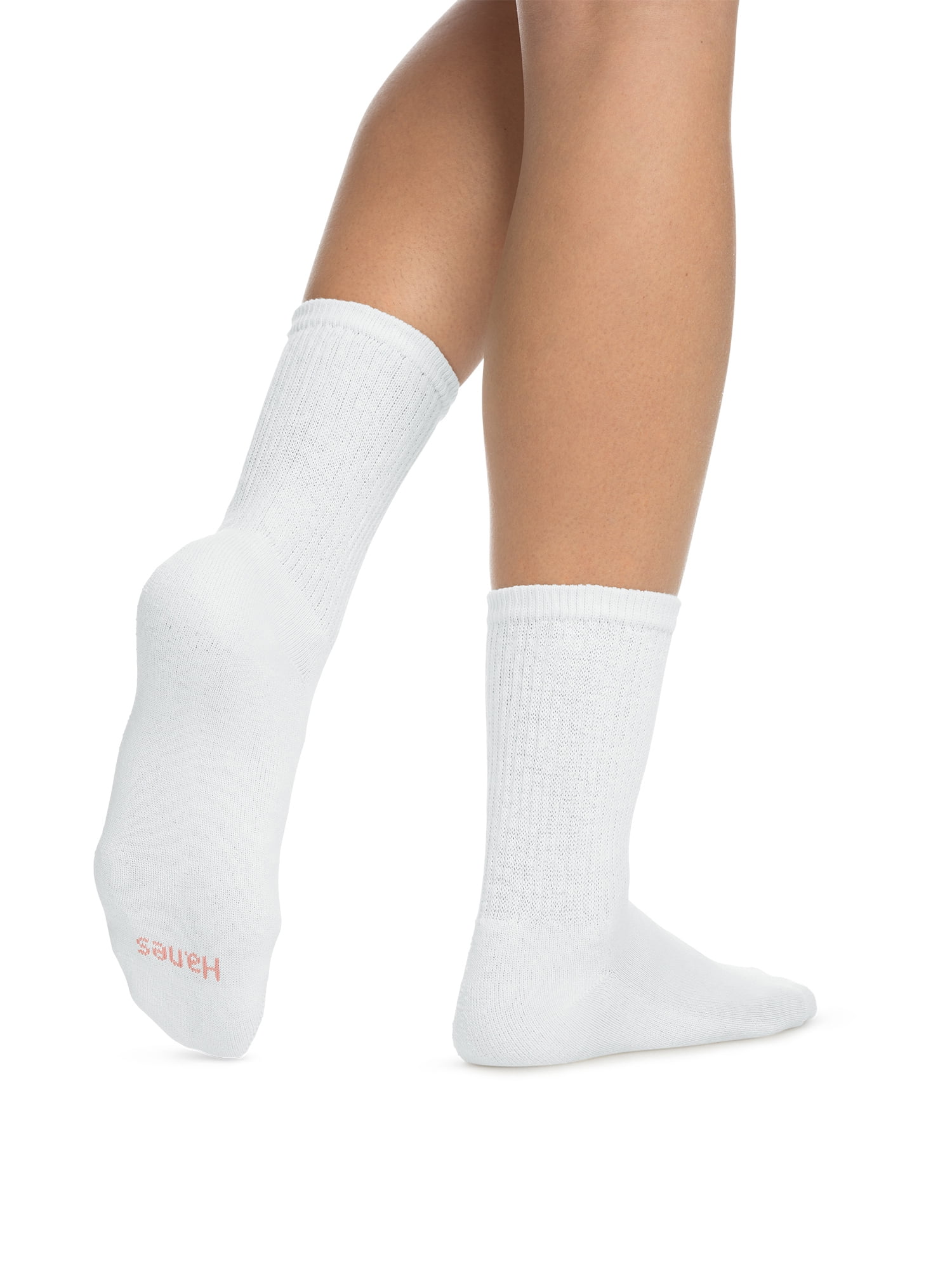 Womens comfortblend crew socks, 6 pair - Walmart.com