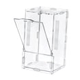 thumbnail image 2 of Caja alimentación para reptiles, hábitat, jaula, transparente, duradera, tanque cría, diseño ventilación, contenedor, terrario para reptiles,, 2 of 8