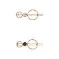thumbnail image 1 of 2 Pack De Horquillas De Metal Geométrico Para Niñas, Horquilla, Pinzas Para El Cabello, Pinzas Para El Cabello, Joyas Para El Cabello Zulema Pinza de pelo geométrica para mujer, 1 of 8