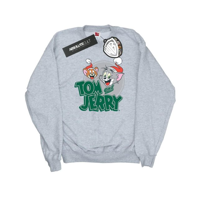 Tom And Jerry Chandail Molletonné de Noël pour Femmes