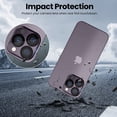 thumbnail image 4 of LSKJGA-[3Pcs] for iPhone 14 Pro / 14 Pro Max Camera Screen Protector, Tempered Glass Film Camera Cover Lens Protector, Full Edge to Edge, HD Clear, Case Friendly for iPhone 14Pro 6.1"/ 14 ProMax 6.7", 4 of 4