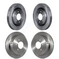 thumbnail image 1 of CMX Front Rear Disc Brake Rotors Kit for Car 2010-2011 Ford F-150 with 6 Lug Wheels K8-101127, 1 of 8