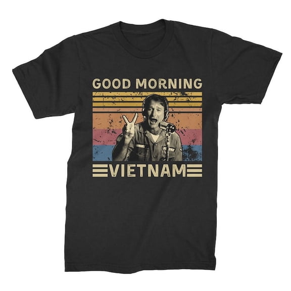 Good Morning Vietnam Vintage T Shirt, Gift for Men and Women