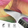 thumbnail image 6 of Yayeee Runner Rug for Bedroom 2'x6' Machine Washable Hallway Non Slip Mat, Vibrant Leaves Pattern, 6 of 8