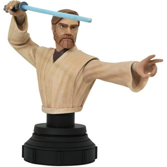 Diamond Select - Star Wars Clone Wars Obi Wan 1/7 Scale Bust, Diamond Select, Gifts