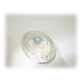 thumbnail image 5 of Native Solid Sterling Silver Turquoise American Brooch Pin Signed, 5 of 7