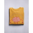 thumbnail image 3 of Train Your Brain Design Sweatshirt Men -Image by Shutterstock, Male x-Large, 3 of 4