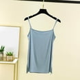thumbnail image 2 of JGGSPWM Women's Camisole Tops Basic Breathable Tank Spaghetti Strap Tank Tops Layer Outing Camis Light Blue L, 2 of 6