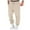 Beige-B, variant on Cargo Sweatpants for Men Fleece with Pocket Cinch Bottom Heavyweight Drawstring Baggy Pants Athletic Workout Joggers Pants Hiking Winter Warm Sweatpants Gray L