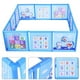 thumbnail image 5 of Valla de juegos para niños pequeños, parque de actividades para bebés, valla de seguridad para niños pequeños, valla de juegos para interiores, rendimiento comprobado, 5 of 11