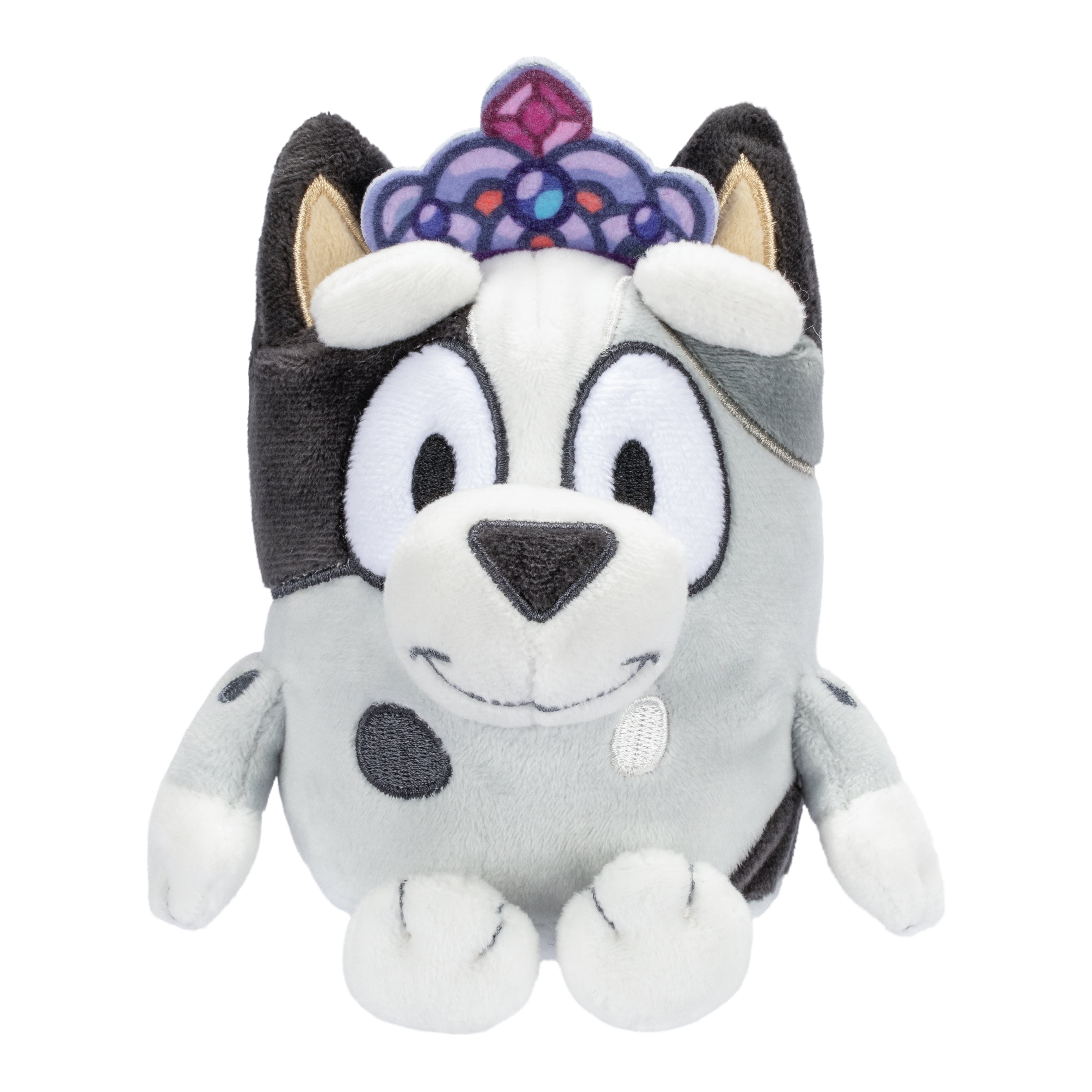 Bluey Friends - Captain Bluey, Princess Muffin and Travel Bingo Stuffed Plush Bundle Pack