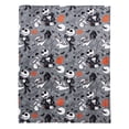 thumbnail image 7 of Nightmare Before Christmas Best Friends Disney Kids Silk Touch Throw Blanket, 50 x 70 inches Grey, 7 of 7