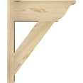thumbnail image 3 of Ekena Millwork 8"W x 20"D x 24"H Traditional Rough Sawn Traditional Outlooker, Douglas Fir, 3 of 4