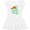 AA-White, variant on Inktastic Earth Day Sea Turtle and Hearts Girls Baby Dress