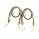 thumbnail image 5 of Inteprter 2 piezas Hotel Poliéster Cortina Holdback Dormitorio Ventana Drape Tieback Cortinas Titular Cuerda ondulada Ornamento Verde Verde 2Conjunto, 5 of 6