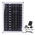 thumbnail image 2 of Bomba solar para estanque, bomba de agua solar, fuente solar de 20 W, bomba solar, rendimiento sólido Jadeshay A, 2 of 8