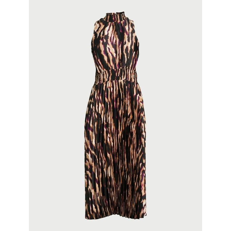 Sofia Jeans Women's Pleated Midi Dress, 49 Sofia Jeans Women's Pleated Midi Dress, 49