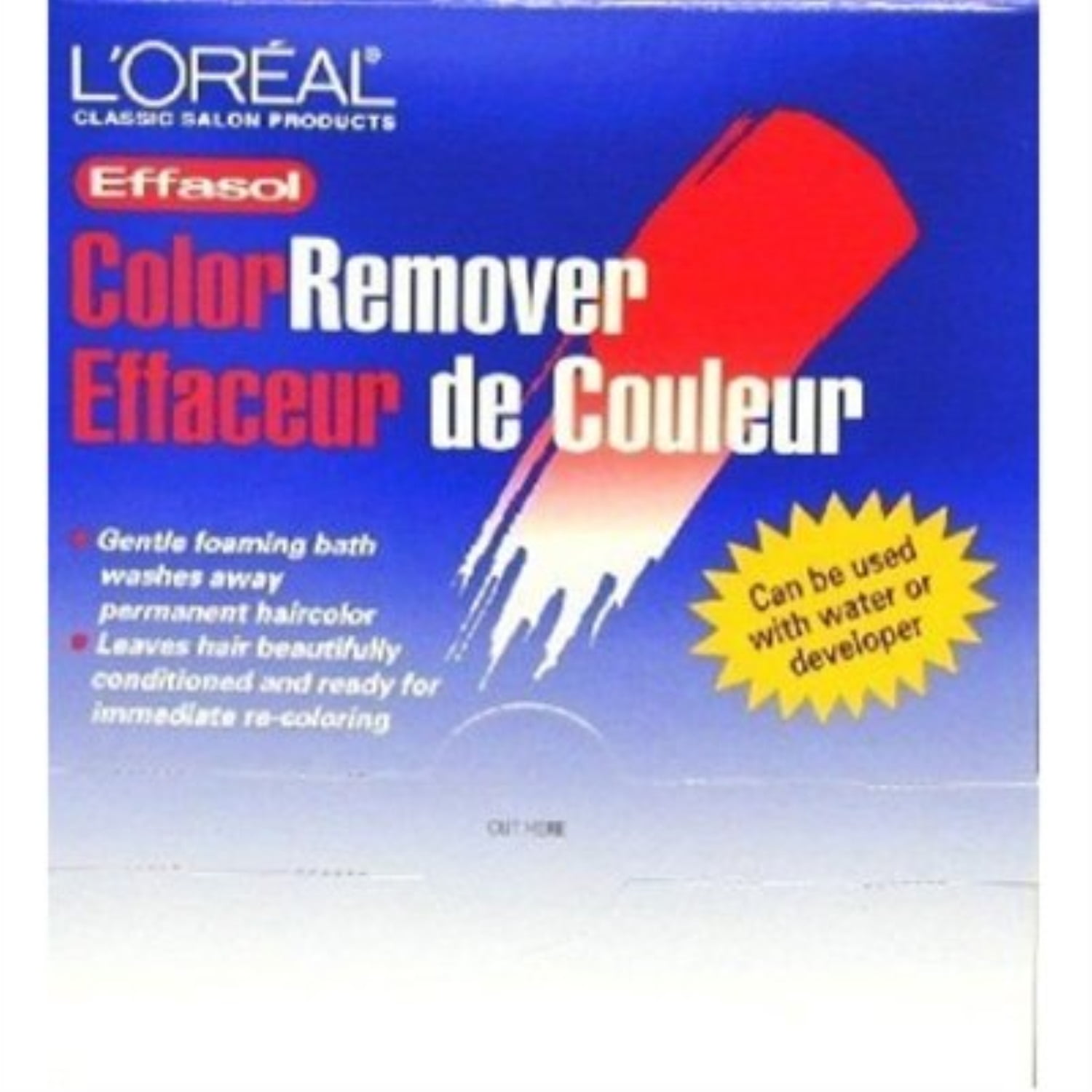 loreal effasol color remover (12 pieces) pks.