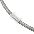 thumbnail image 6 of Unique Bargains Universal AN3 28 90 Degree M10 Brake Hose Motorcycle Braided Line Clutch Tube 110cm Silver Tone 1 Set, 6 of 6