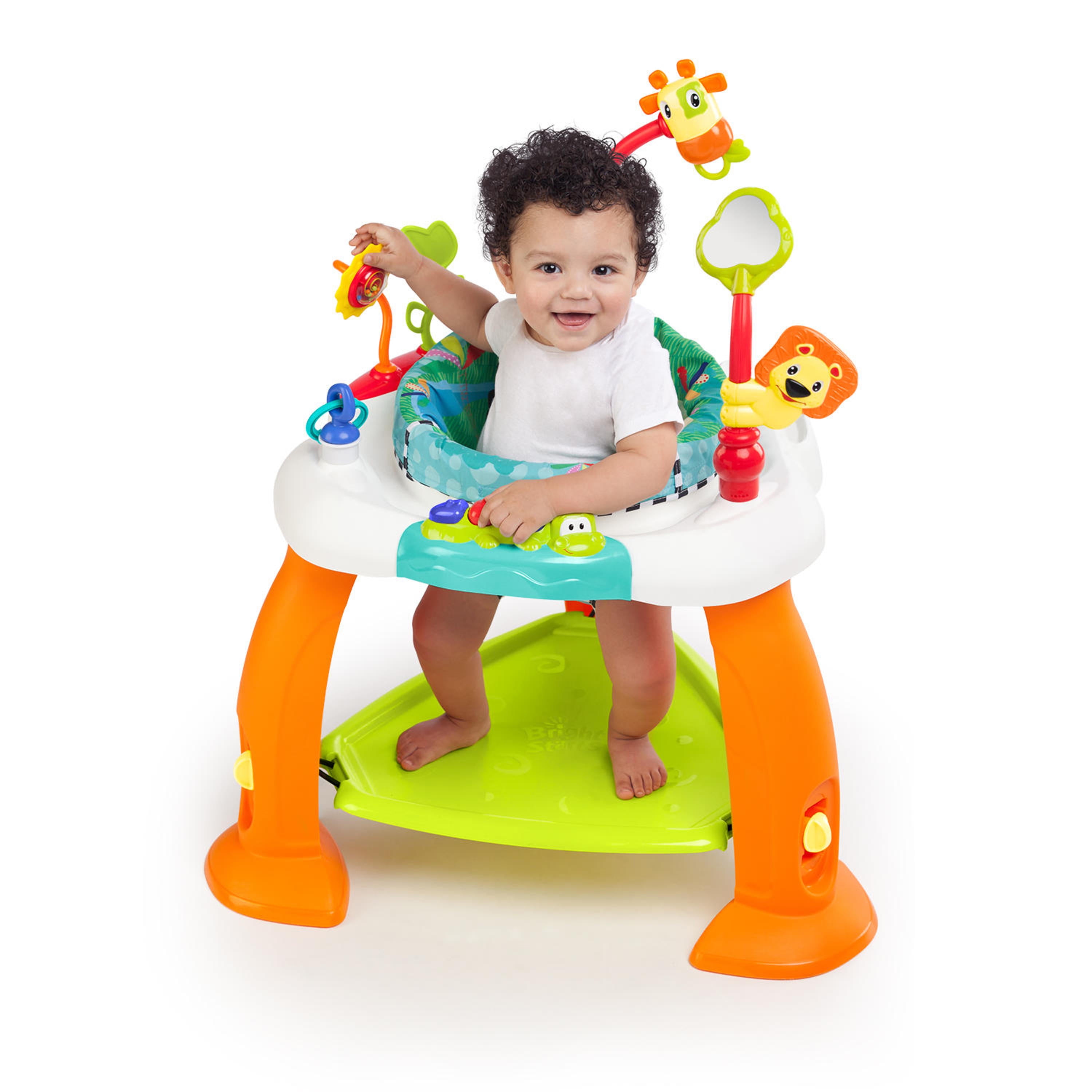 Bright Starts Bounce Bounce Baby 9 Activity Play Center, For 6 to 12 Months  