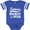 Football Blue and White, variant on Inktastic Future Hockey Star Childs Sports Boys or Girls Baby Bodysuit