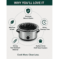 thumbnail image 3 of Slow Cooker Liners Disposable Crock Pot Bags, Easy Cleanup, Heavy Duty, BPA Free, Fits 7-8 Qt, Multiple Sizes & Counts, 3 of 6