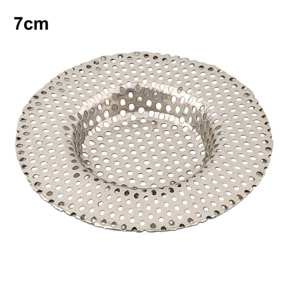 AFQH 7CM Bathroom Mesh Sink Strainer Drain Sink Filter Plastic Silicone Kitchen Food Rice Sink Stopper Bathtub Hair Colander Strainer
