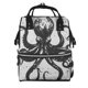 thumbnail image 1 of Fotbe Abstract Ink Octopus Mochila Maternidad - Lona de Sarga Impermeable, Mochila de Pañales de Gran Capacidad con Múltiples Bolsillos y Correas Ajustables, 1 of 6