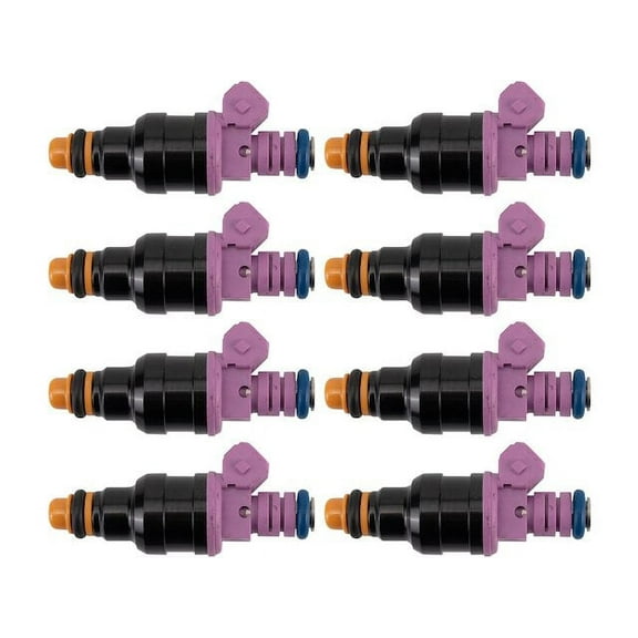 Fuel Injector Set 8 Piece - Compatible with 1997 - 2002 Ford Expedition 1998 1999 2000 2001