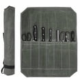 thumbnail image 1 of Matsuzay Almacenamiento en rollo de cuchillos Aspecto limpio y colorfast Muestra profesionalismo Bolsa en rollo para cuchillos Almacenamiento de Cocina y Comedor, 1 of 6