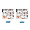 thumbnail image 7 of FORMRS 13-13.3 inch Laptop Sleeve Case Soft Carrying Quilted Computer Bag Cover, Beige Snow Houses, 7 of 7
